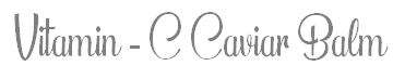 Logo-Vitamin C Caviar Balm