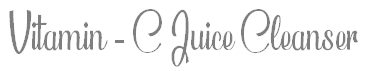 Logo-Vitamin C Juice Cleanser
