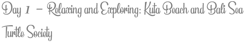 TheSavvyPantry_Bali3Days_Title_Day1-SeaTurtleKutaBeach
